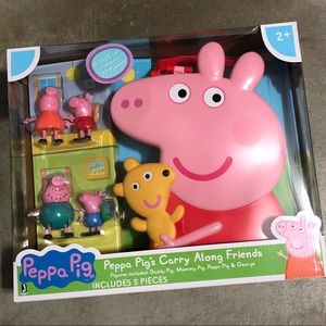 Peppa Pig Peppa Home /& Garden Playset repli Avec 2 Figures Ans 3